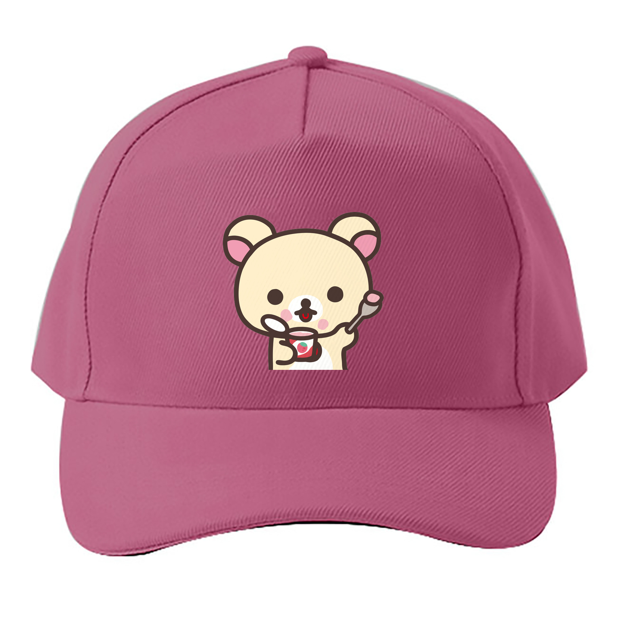 （画像用） リラックマ リラックマ キイロイトリ Rilakkuma Korilakkuma Kiiroitori ベースボールキャップ 綿100％ 男女兼用 帽子 スポーツ